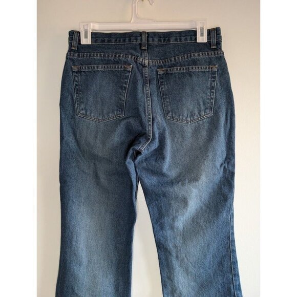 Gap Jeans Bootcut Women's Size 14 Vintage Y2K High Rise Dark Wash 34x30 - Picture 6 of 8
